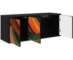 TV staliukas Sieninis televizoriaus stovas BONN 102 x 33 x 40 cm