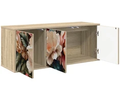TV staliukas Sieninis televizoriaus stovas BORNE 102 x 33 x 40 cm