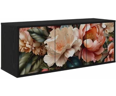 TV staliukas Sieninis televizoriaus stovas BORNE 102 x 33 x 40 cm