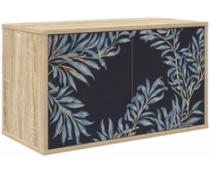TV staliukas Sieninis televizoriaus stovas DOKKUM 69 x 33 x 40 cm
