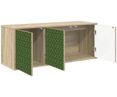 TV staliukas Sieninis televizoriaus stovas GELEEN 102 x 33 x 40 cm