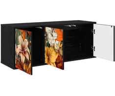 TV staliukas Sieninis televizoriaus stovas GENNEP 102 x 33 x 40 cm