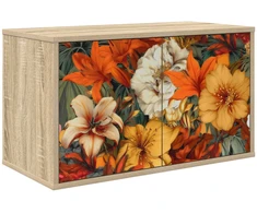 TV staliukas Sieninis televizoriaus stovas GENNEP 69 x 33 x 40 cm