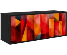 TV staliukas Sieninis televizoriaus stovas HEESCH 102 x 33 x 40 cm