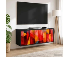 TV staliukas Sieninis televizoriaus stovas HEESCH 102 x 33 x 40 cm