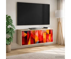 TV staliukas Sieninis televizoriaus stovas HEESCH 102 x 33 x 40 cm