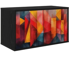 TV staliukas Sieninis televizoriaus stovas HEESCH 69 x 33 x 40 cm