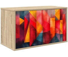 TV staliukas Sieninis televizoriaus stovas HEESCH 69 x 33 x 40 cm