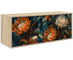 Sieninis televizoriaus stovas LOCHEM 102 x 33 x 40 cm
