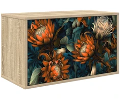 TV staliukas Sieninis televizoriaus stovas LOCHEM 69 x 33 x 40 cm