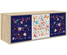 TV staliukas Sieninis televizoriaus stovas MAINZ 102 x 33 x 40 cm