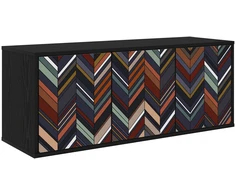 TV staliukas Sieninis televizoriaus stovas OMMEN 102 x 33 x 40 cm