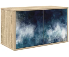TV staliukas Sieninis televizoriaus stovas RAALTE 69 x 33 x 40 cm