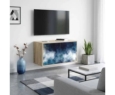 TV staliukas Sieninis televizoriaus stovas RAALTE 69 x 33 x 40 cm
