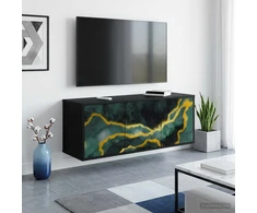 TV staliukas Sieninis televizoriaus stovas WIJHE 102 x 33 x 40 cm