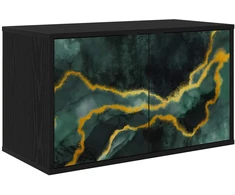 TV staliukas Sieninis televizoriaus stovas WIJHE 69 x 33 x 40 cm