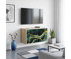 TV staliukas Sieninis televizoriaus stovas WIJHE 69 x 33 x 40 cm