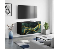 TV staliukas Sieninis televizoriaus stovas WIJHE 69 x 33 x 40 cm
