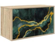 TV staliukas Sieninis televizoriaus stovas WIJHE 69 x 33 x 40 cm