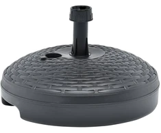 Skėčio pagrindas, antracito, 20l, ratano imitacijos plastikas