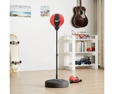 Smūgiavimo kamuoliukų rinkinys su pirštinėmis/pompa, 81-122cm