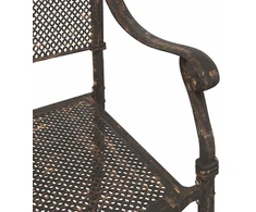 Sodo Kėdė 2 pcs Bronzinė 55 x 55 x 92,5cm Aliuminis