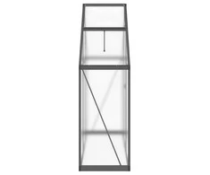 Sodo Kėdė 2 pcs Šviesiai pilka 53 x 49 x 85 cm Polipropilenas