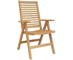 Kėdė 8 pcs Ruda 64.5 x 52 x 108 cm Kieto teka medžio