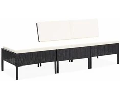 Sodo Kėdė 2 pcs Ruda 78 x 55,5 x 75,5 cm poliratanas