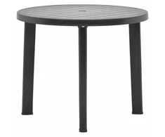 Sodo Kėdė 2 pcs Antracitas 56 x 65 x 89 cm Plienas