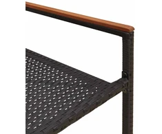 Sodo krėslai, kurie vienas ant kito sukraunami 2 pcs