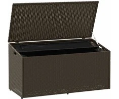 Sodo laikymo dėžutė Ruda 110x50x58 cm polietileno rotango