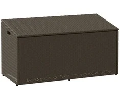 Sodo laikymo dėžutė Ruda 110x50x58 cm polietileno rotango