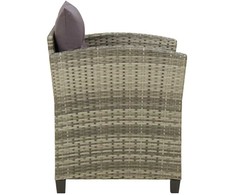 Pakelta lova Ruda 110 x 35 x 70 cm bambukas