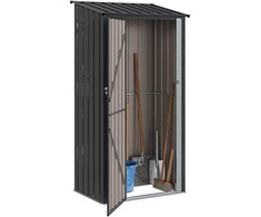 Sodo pašiūrės Antracitas 103 x 74 x 200 cm Metalas