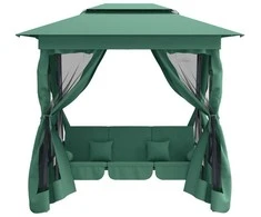 Kabantis kiaušinis Antracitas 94 x 107 x 196,5 cm Plienas
