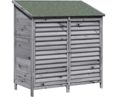 Sodo Sandėlys Pilka 106 x 56 x 113,5 cm Kietasis pušinis medis