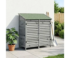 Sodo Sandėlys Pilka 106 x 56 x 113,5 cm Kietasis pušinis medis