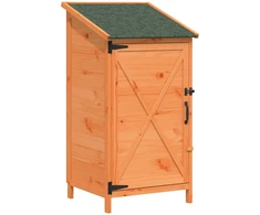 Sodo Sandėlys Ruda 59,5 x 56 x 113,5 cm Kietasis pušinis medis