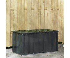 Sodo saugojimo dėžė Juoda 101 x 56,5 x 50 cm Plienas