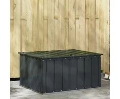 Sodo saugojimo dėžė Juoda 101 x 82 x 50 cm Plienas