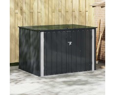 Sodo saugojimo dėžė Juoda 151,5 x 107 x 100 cm Plienas