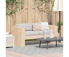 Sodo sofa Natūrali 134 x 60 x 62 cm Kietos pušies mediena