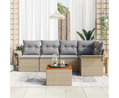 Sofa Sodo Sofų Rinkinys 6 vnt. 5-Vietų skaičius