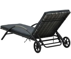 Sodo šoninis stalas Ruda 110 x 55 x 35,5 cm Kieto teka medžio
