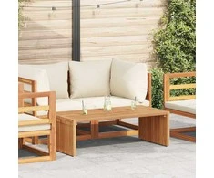 Sodo šoninis stalas Ruda 110 x 55 x 35,5 cm Kieto teka medžio