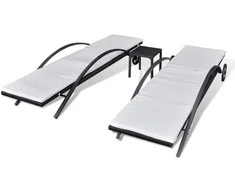 Sodo šoninis stalas Ruda 90 x 50 x 36 cm Kieto teka medžio