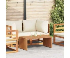 Sodo šoninis stalas Ruda 90 x 50 x 36 cm Kieto teka medžio