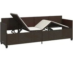 Sodo stalas Balta 100 x 100 x 73 cm poliratanas