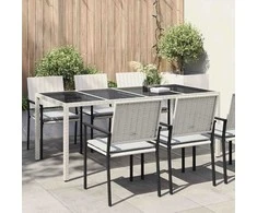Sodo stalas Balta 190 x 90 x 75 cm poliratanas